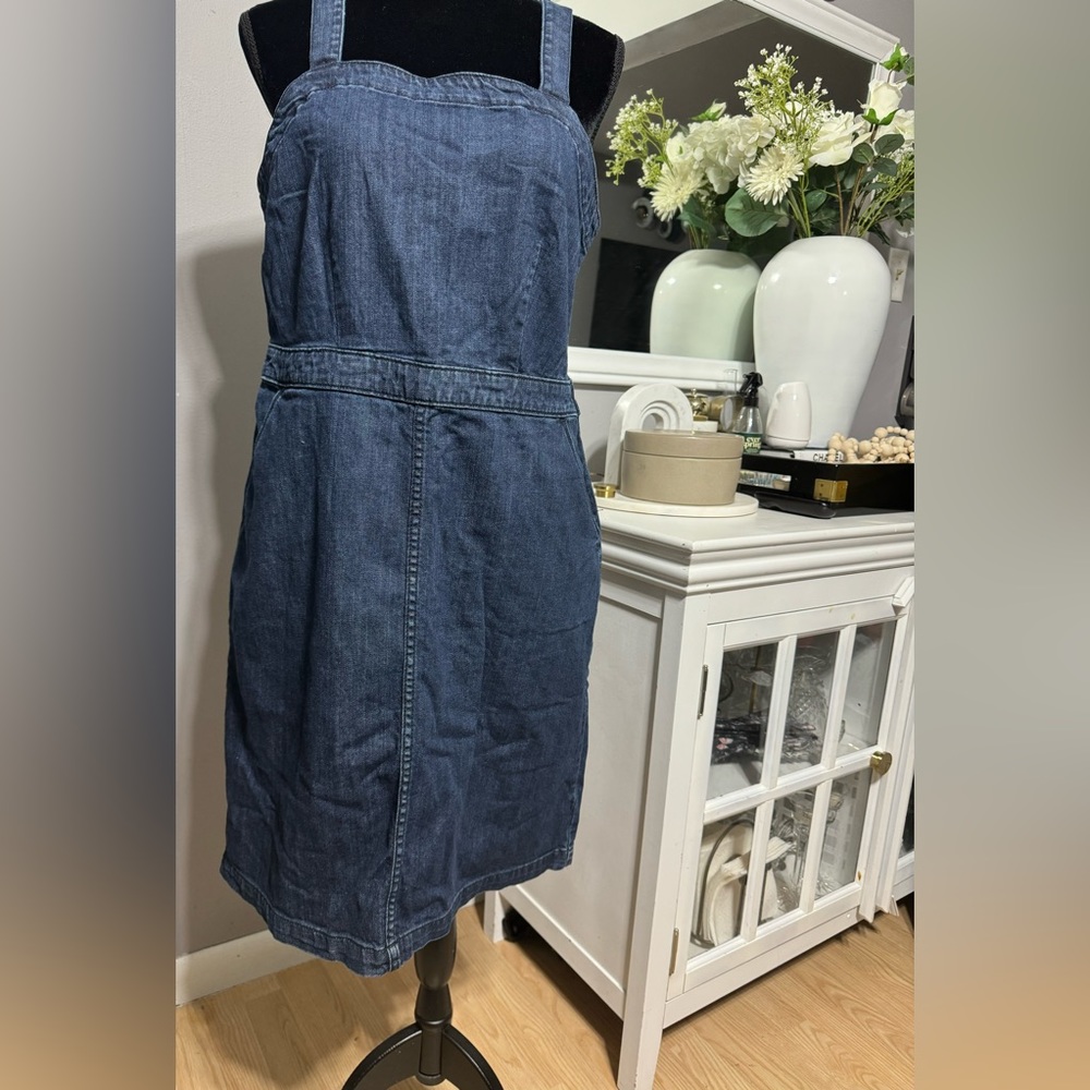 Universal Thread Denim Dress size 14 with flaw